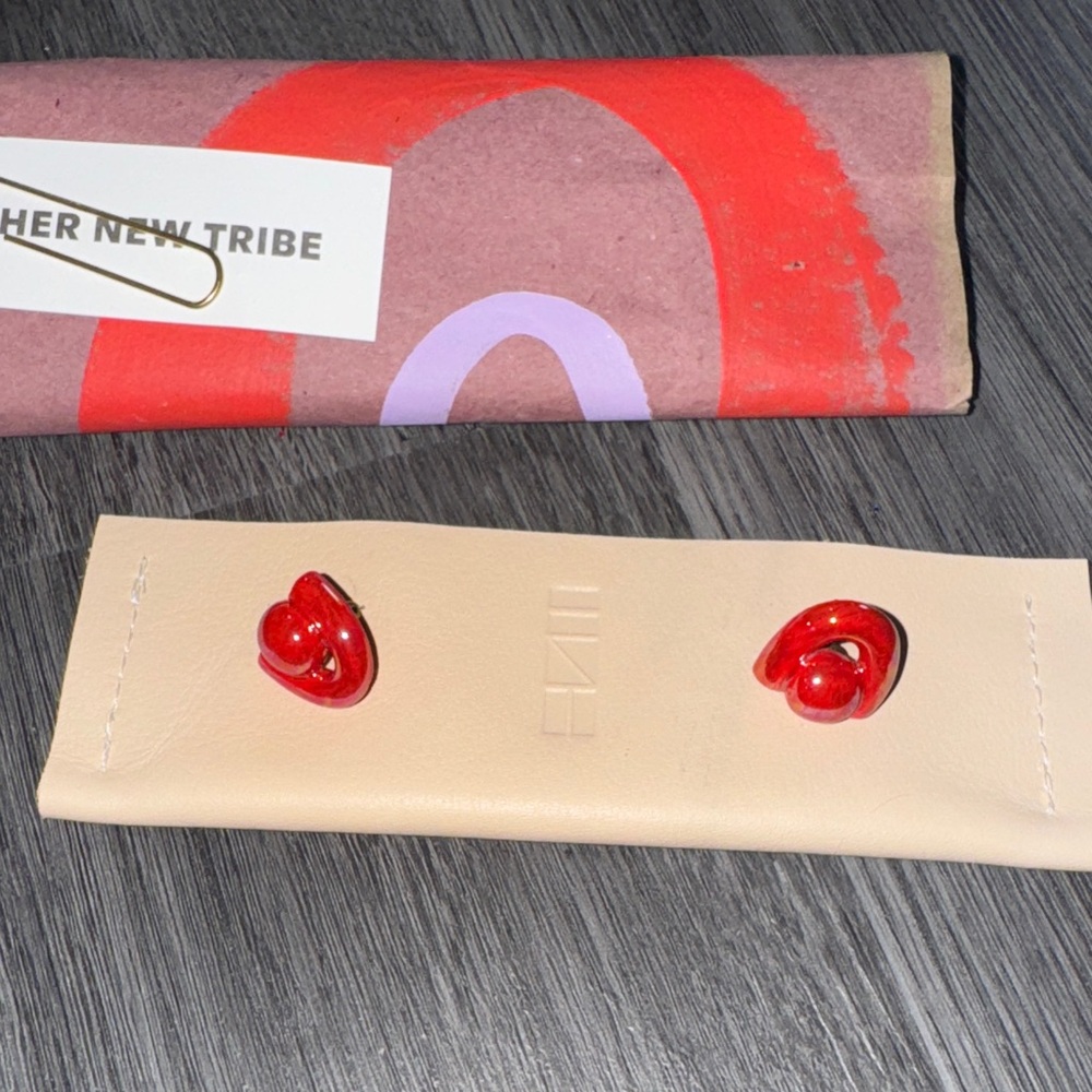 Red  Earrings